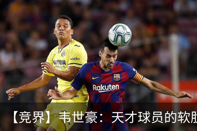 【竞界】韦世豪：天才球员的软肋 洪七公效应的外溢